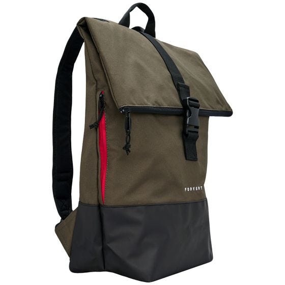 Mochila Forvert Lorenz - Verde aceituna oscuro