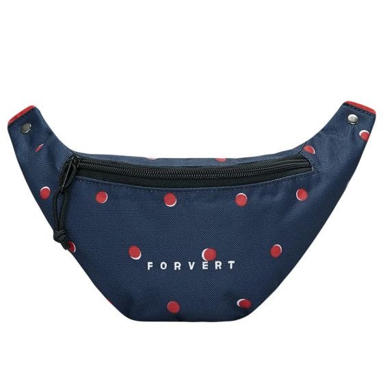Riñonera Forvert Leon - Navy Doubledots