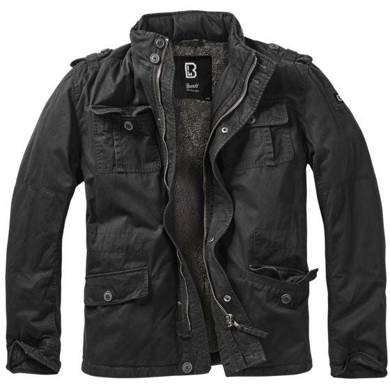 Chaqueta de invierno Brandit Britannia en negro