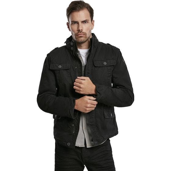 Chaqueta de invierno Brandit Britannia en negro