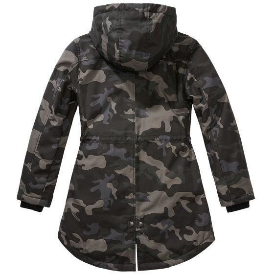 Parka Brandit mujer Marsh Lake - Dark Camo