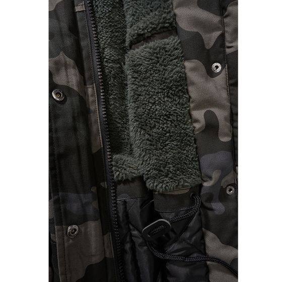 Parka Brandit mujer Marsh Lake - Dark Camo