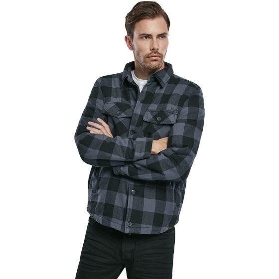 Chaqueta Brandit Lumber - Negro / Gris