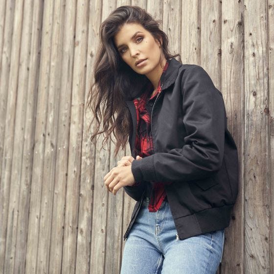 Chaqueta Brandit Mujer Lord Canterbury - Negro