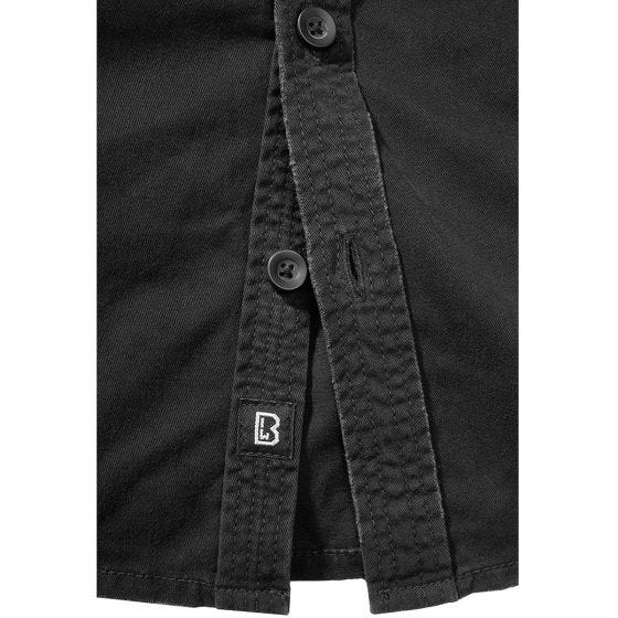 Camiseta de manga larga Brandit Mujer Antiguo - Negro