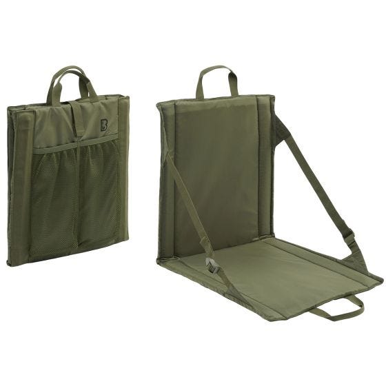Almohadilla para asiento plegable Brandit - Oliva