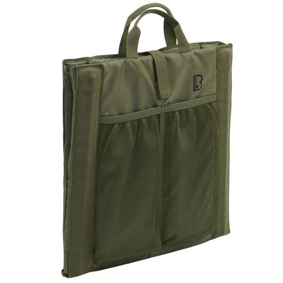 Almohadilla para asiento plegable Brandit - Oliva