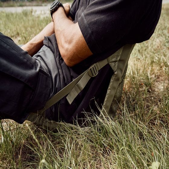 Almohadilla para asiento plegable Brandit - Dark Camo