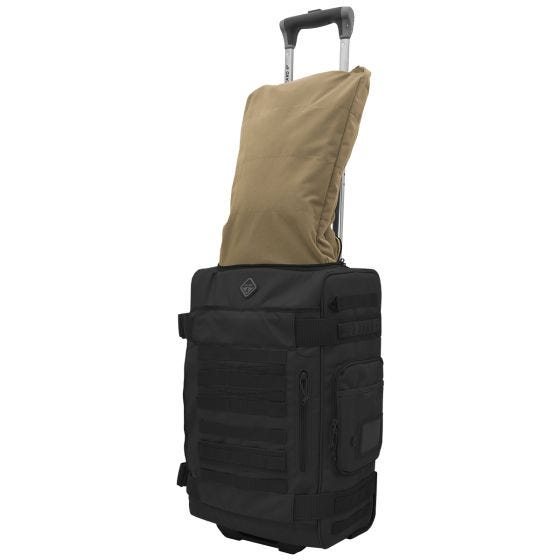 Maleta supletoria con ruedas Hazard 4 Air Support Resistente - Negro