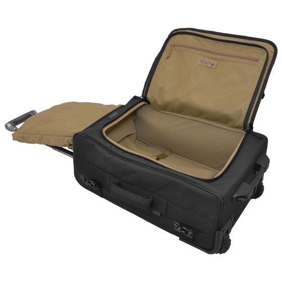 Maleta supletoria con ruedas Hazard 4 Air Support Resistente - Negro