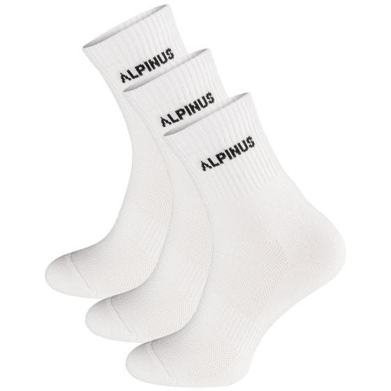 Calcetines Alpinus Alpamayo 3-Pack - Blanco