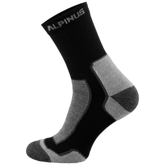 Calcetines Alpinus Sveg - Negro / Gris