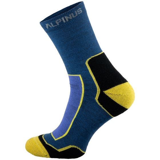 Calcetines Alpinus Sveg - Azul / Amarillo