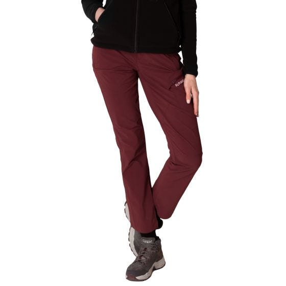 Pantalones Alpinus Tactical Mulleres - Maroon