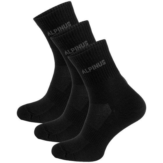 Calcetines Alpinus Alpamayo 3-Pack - Negro