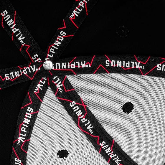 Gorra de béisbol Alpinus City Tadmait - Negro