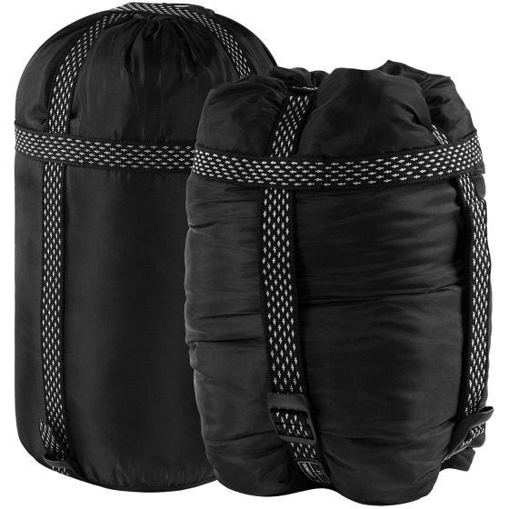 Saco de dormir Alpinus Classic 1250 (Right) - Negro / Rojo
