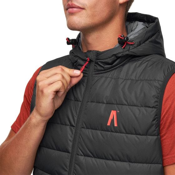 Chaleco SoftShell hombre Alpinus Active Athos - Negro