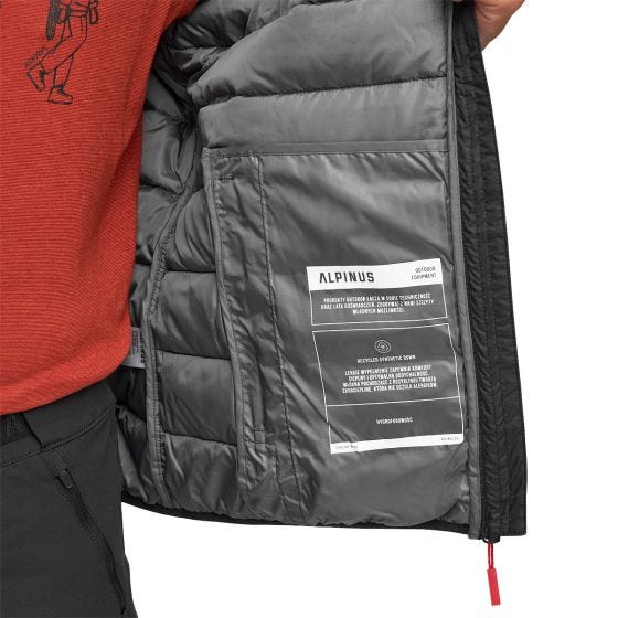 Chaleco SoftShell hombre Alpinus Active Athos - Negro