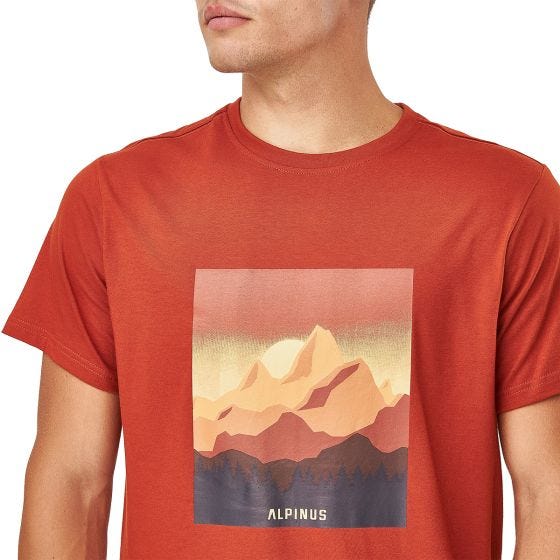 Camiseta Alpinus Active Drefekal - Naranja