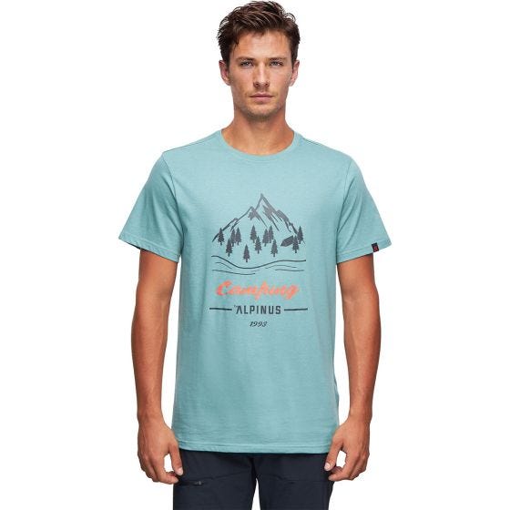 Camiseta hombre Alpinus Active Polaris - Mint