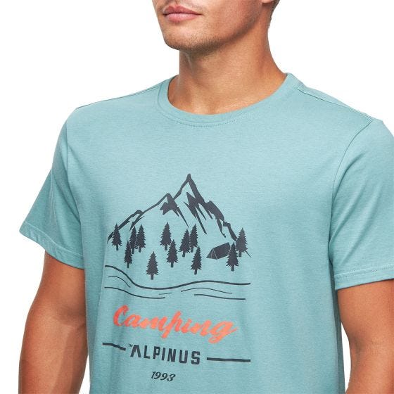 Camiseta hombre Alpinus Active Polaris - Mint