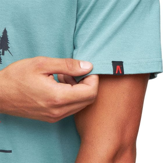 Camiseta hombre Alpinus Active Polaris - Mint