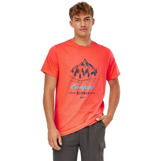 Camiseta hombre Alpinus Active Polaris - Rosa
