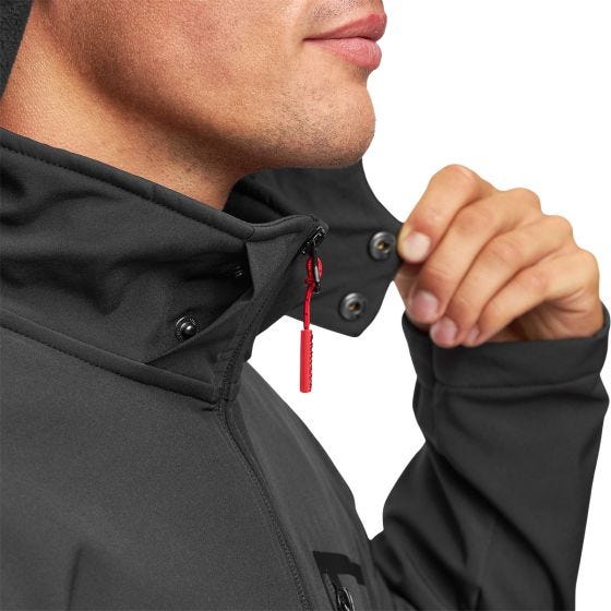 Chaqueta SoftShell hombre Alpinus City Stenshuvud - Negro