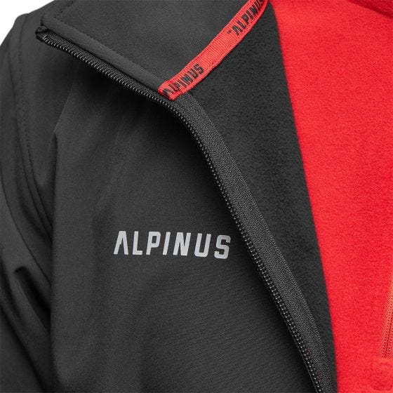 Chaqueta SoftShell hombre Alpinus City Stenshuvud - Negro