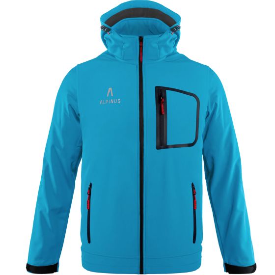 Chaqueta SoftShell hombre Alpinus City Stenshuvud - Azul