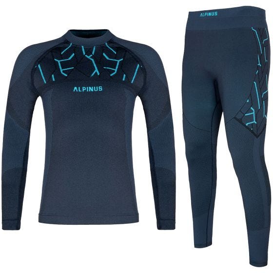 Set de ropa interior hombre Alpinus Outdoor Gausdal - Graphite Blue
