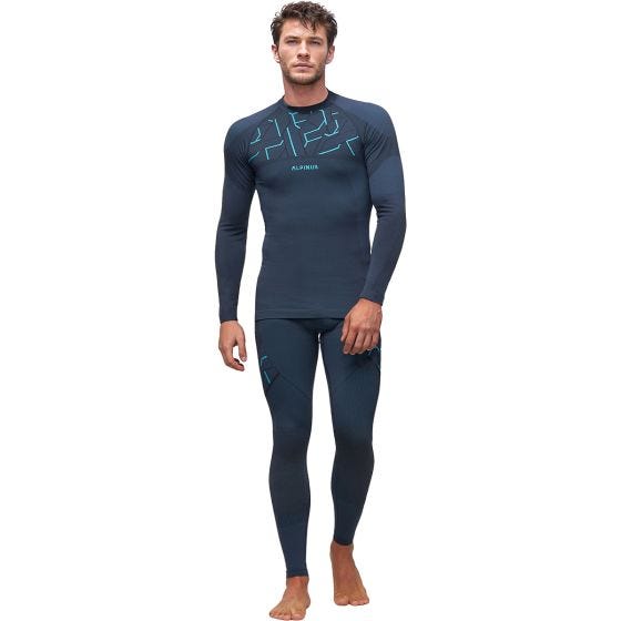 Set de ropa interior hombre Alpinus Outdoor Gausdal - Graphite Blue