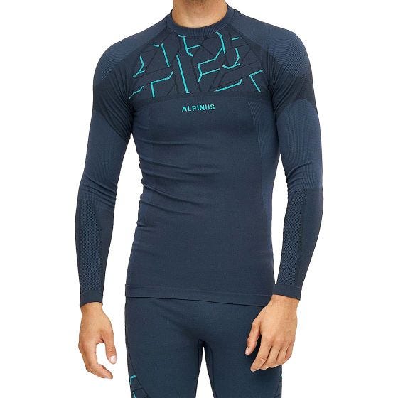 Malla interna superior hombre Alpinus Outdoor Gausdal - Graphite Blue