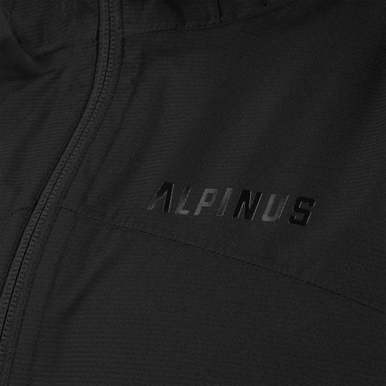 Cazadora dura hombre Alpinus Carniche 15K Tactical - Negro