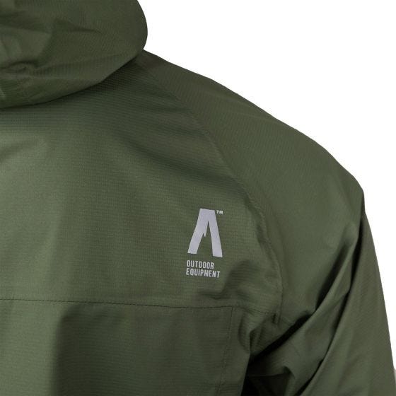 Cazadora dura hombre Alpinus Carniche 15K Tactical - Verde