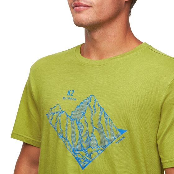 Camiseta Alpinus Tactical Skilbrum - Oliva