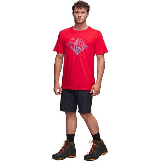 Camiseta Alpinus Tactical Skilbrum - Rojo