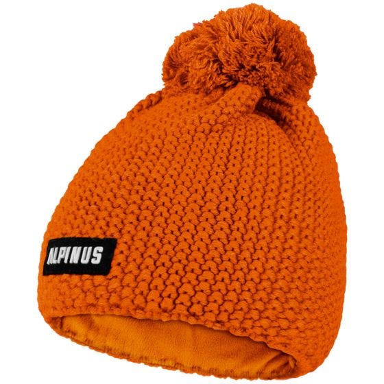 Gorra de invierno Alpinus Tactical Mutenia - Naranja