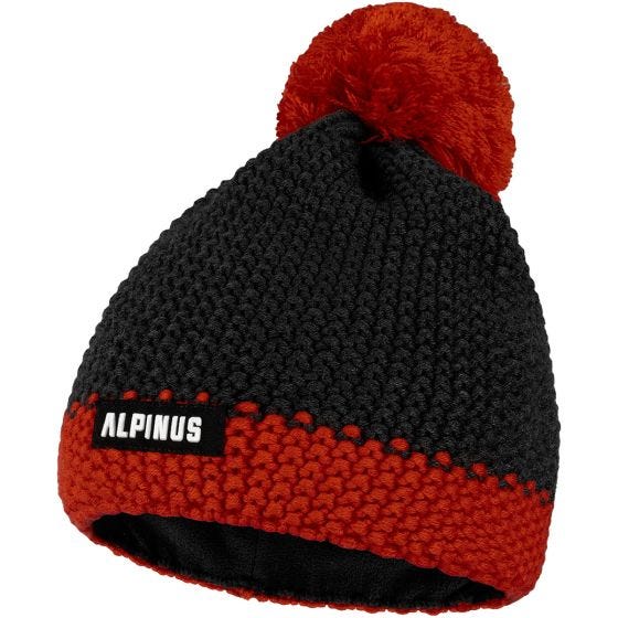 Gorra de invierno Alpinus Tactical Mutenia - Black-Red