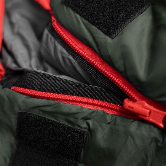 Saco de dormir Alpinus PrimaLight 1000 (Right) - Verde