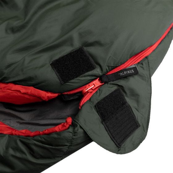 Saco de dormir Alpinus PrimaLight 1000 (Right) - Verde