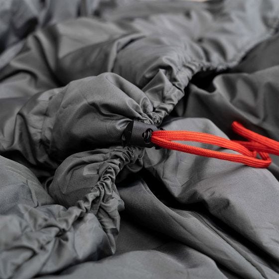 Saco de dormir Alpinus PrimaLight 1000 (Right) - Verde