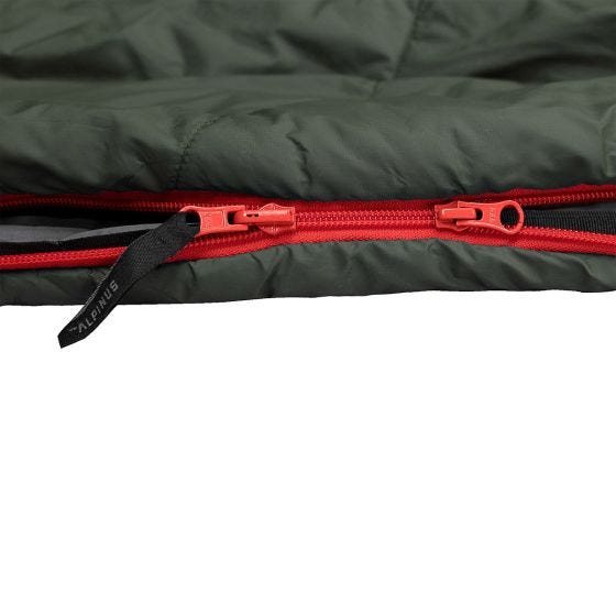 Saco de dormir Alpinus Primalight 1000 (Left) - Verde