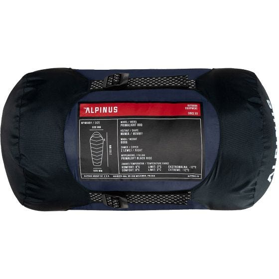 Saco de dormir Alpinus Primalight 800 (Right) - Navy