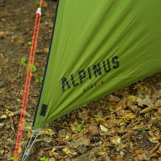 Tienda de campaña Alpinus REUS 4 - Verde