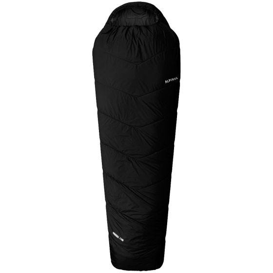 Saco de dormir Alpinus Survival 1100 (Left) - Negro