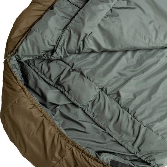 Saco de dormir Alpinus Survival 1300 (Right) - Verde