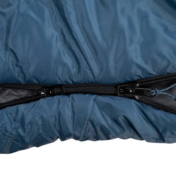 Saco de dormir Alpinus Ultralight 1000 (Left) - Azul