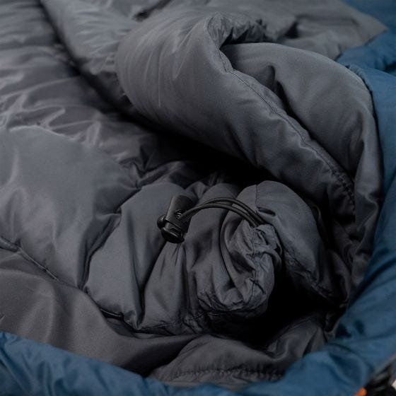Saco de dormir Alpinus Ultralight 1000 (Left) - Azul